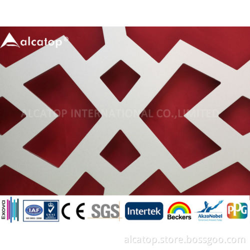 PVDF Coating Flower Aluminum Panel